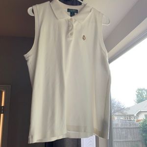 Vintage Lauren by Ralph Lauren tennis style tank